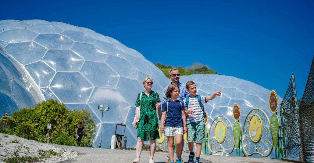 February Halfterm 2024 at the Eden Project in Cornwall